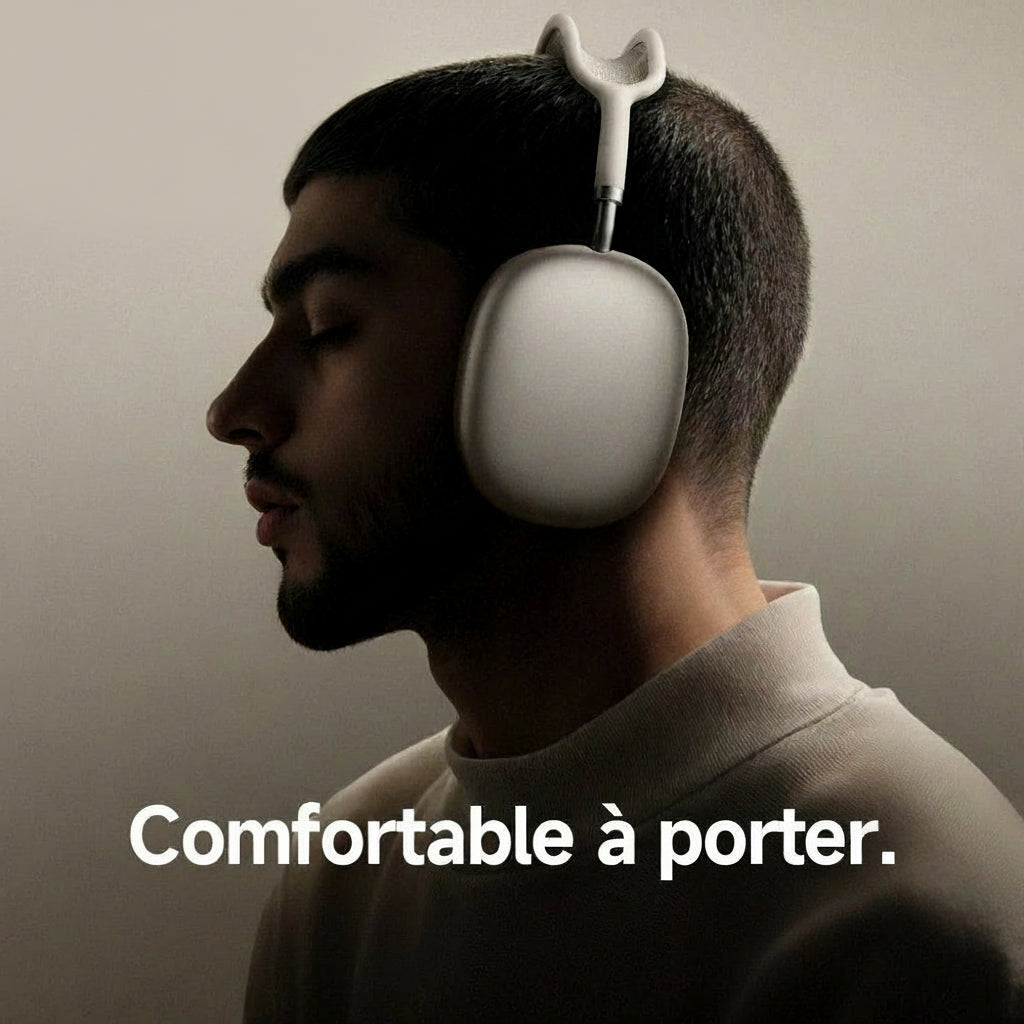 FocusHeadphone™ – Casque Bluetooth 45h spécial concentration & productivité